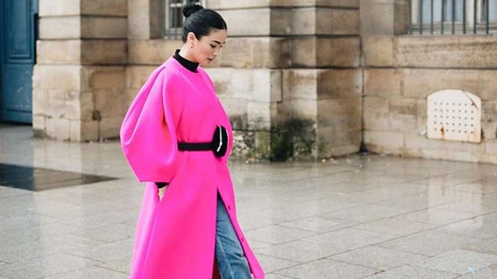 Delpozo deals pink coat