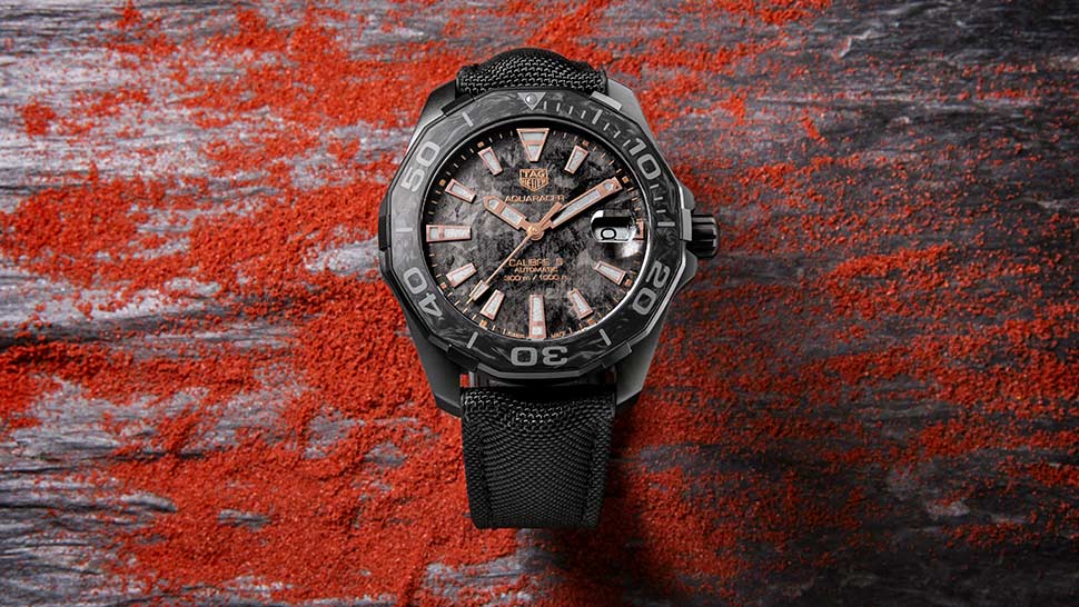 Luxury Watch Tag Heuer Carbon Aquaracer Preview.ph