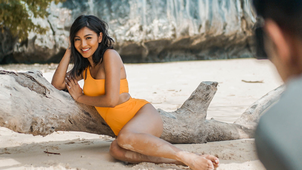 H&m nadine 2025 lustre swimwear collection