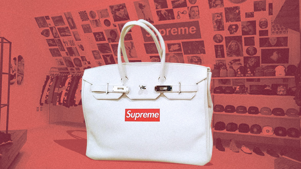 Supreme deals birkin bag