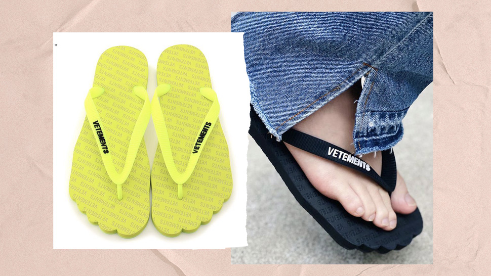 Vetements flip online flop