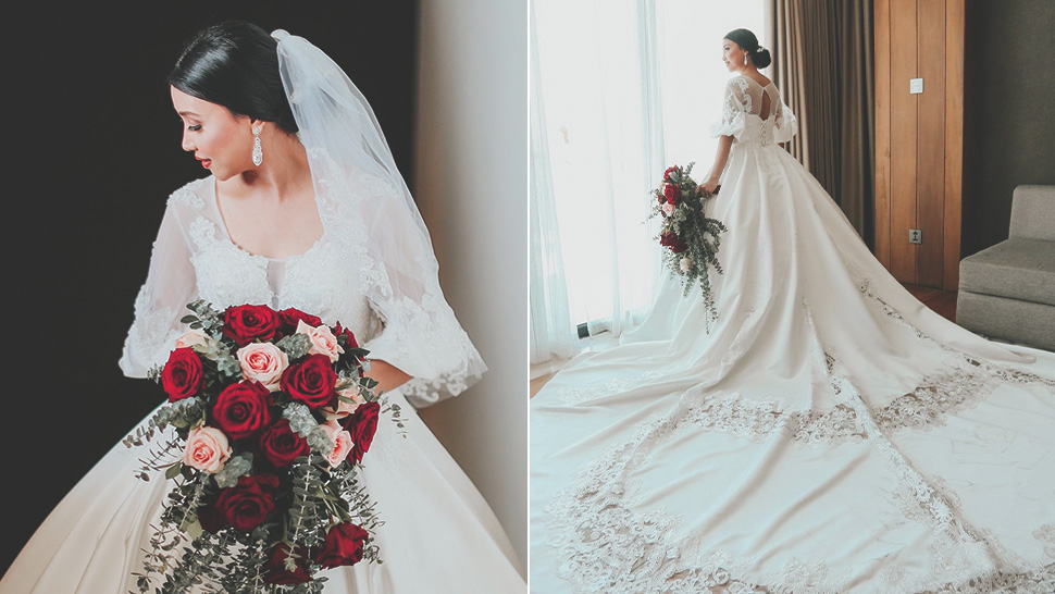 Filipina Bride Bought Her Wedding Dress From Lazada Preview.ph