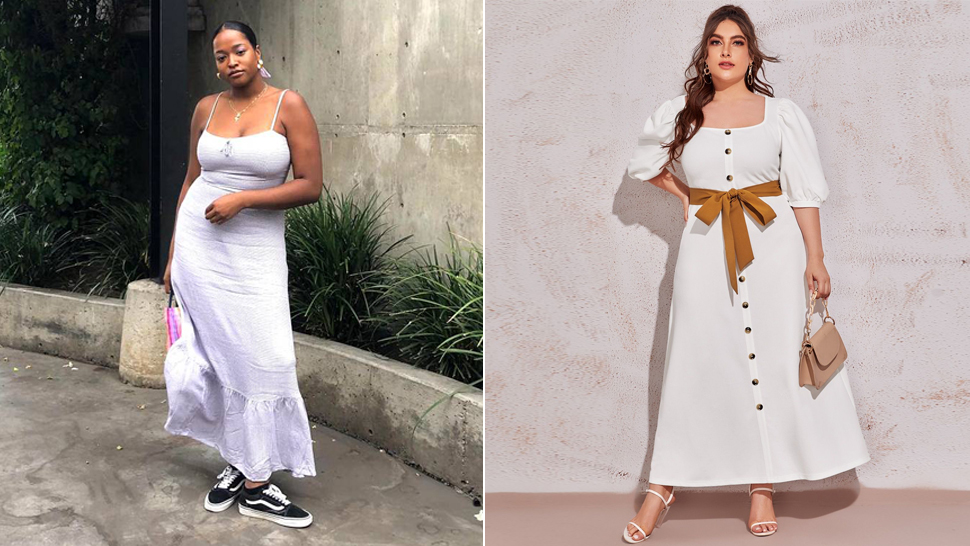 10 Flattering White Dress Outfit Combos For Plus Size Girls