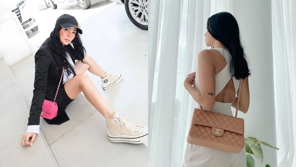 Chanel flap bag online celebrities