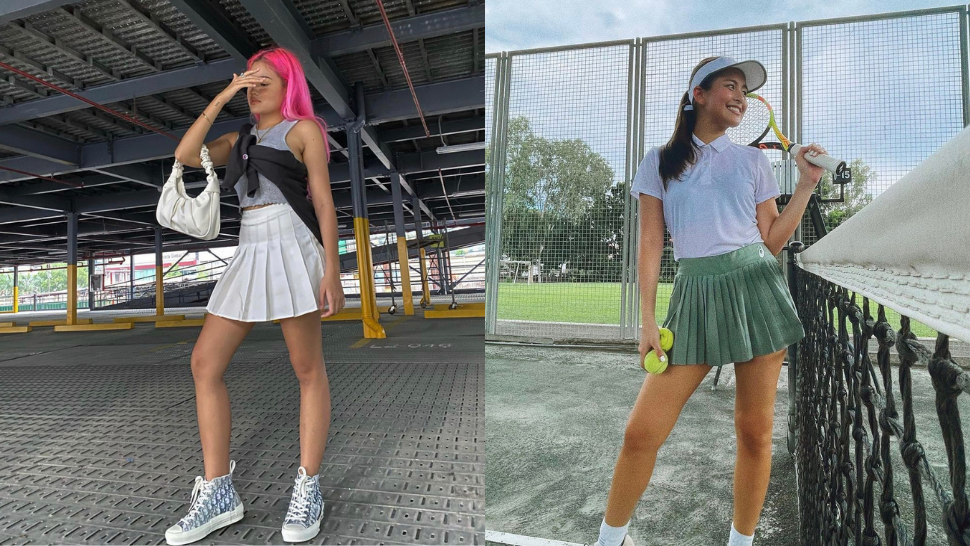 tennis skirt outfits