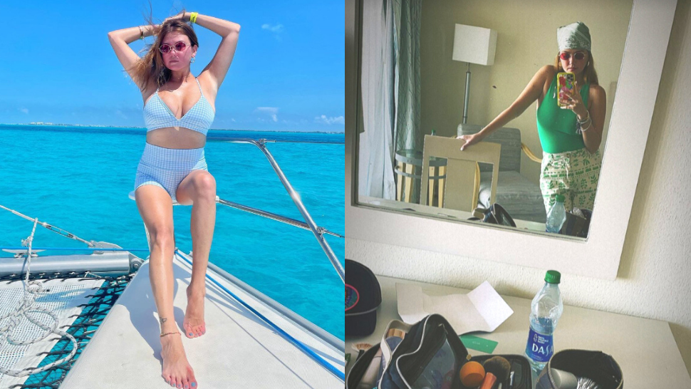 Look: Angelica Panganiban's Colorful Swimsuit Ootds In Mexico