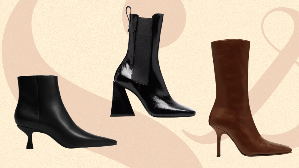 Curved Heel Boot