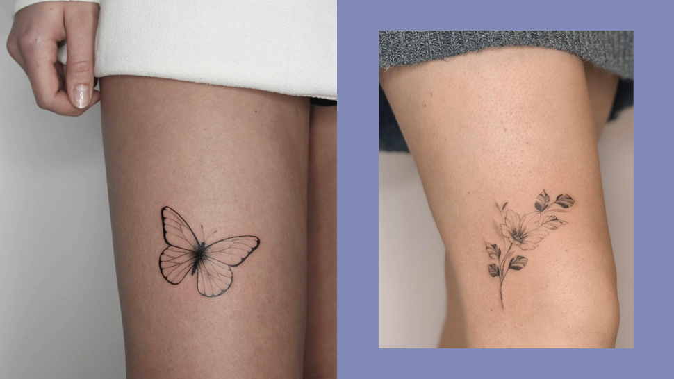 10 Pretty Thigh Tattoo Designs For