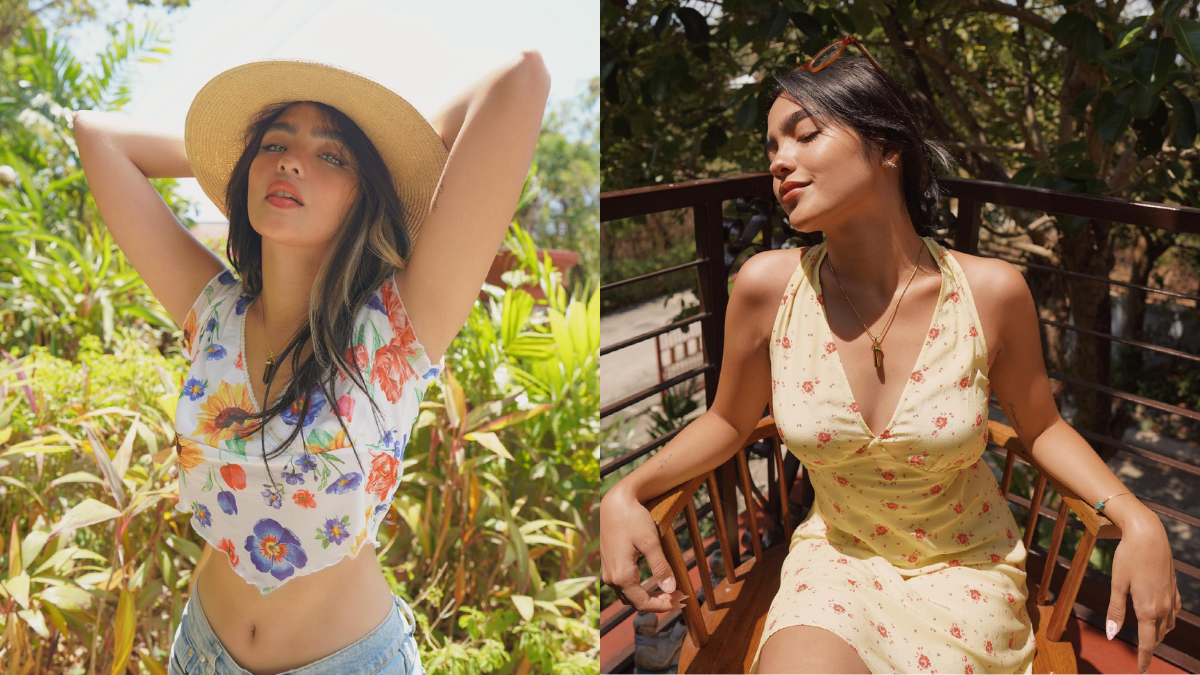 Look: Andrea Brillantes' Printed Outfits