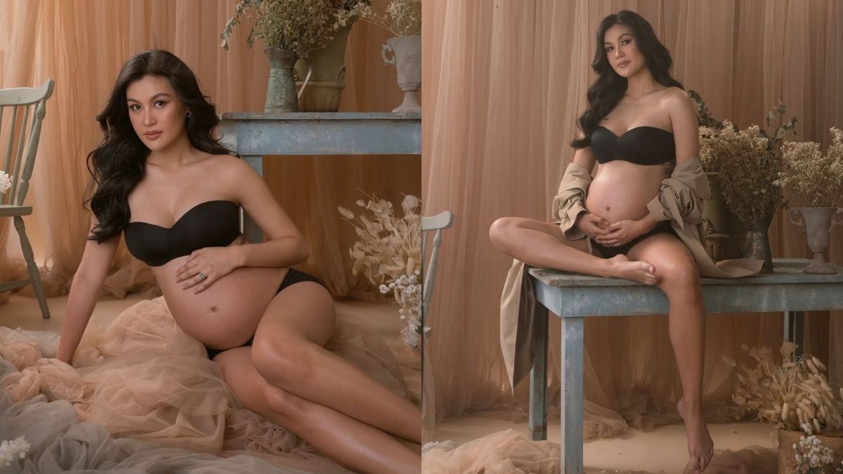 Winwyn Marquez Is A Stunning Mom-to-be Wearing Lingerie In Her Latest  Maternity Shoot | Preview.ph