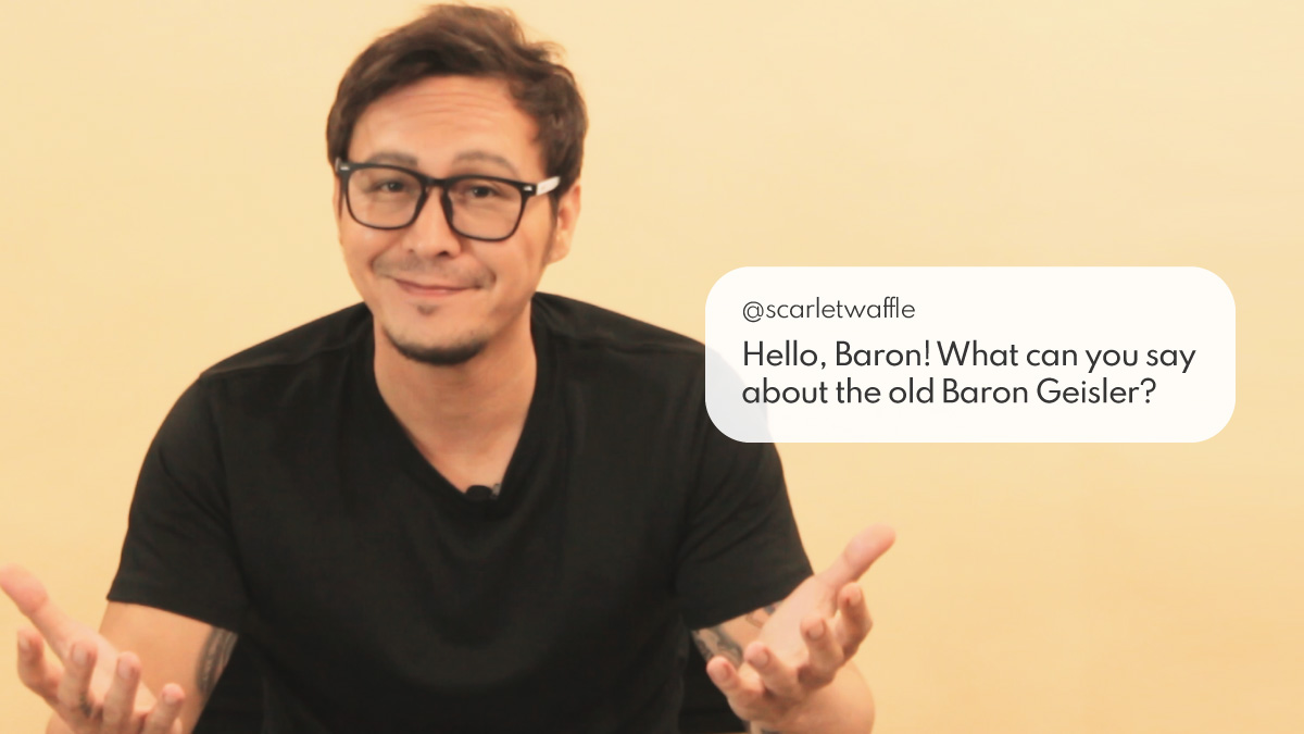 Baron Geisler poging-pogi sa sarili in Doll House