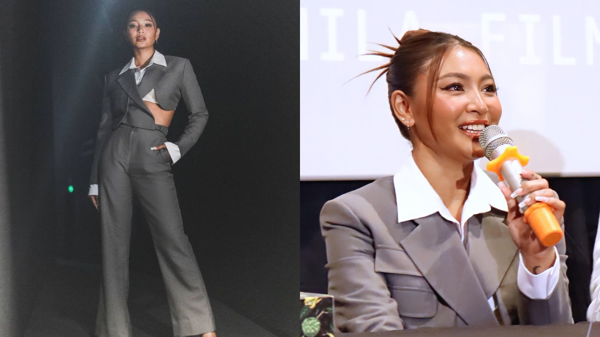 Nadine Lustre Flaunts Her Style at the Premiere Night of 'Deleter