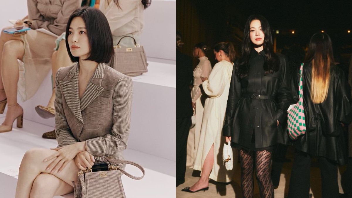 Song Hye-Kyo Looks Stunning In Her Fendi Outfit At The Brand's Store  Opening Event