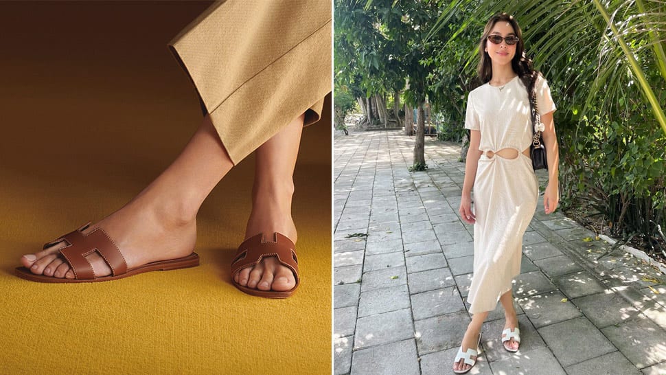 Celebrities Wearing Hermes Oran Sandals 60 Photos Moonagedaydream film