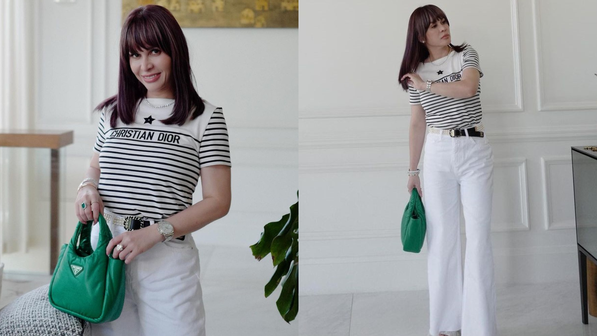 Jinkee Pacquiao Shows Off Her New Bangs With A Designer Ootd Worth Over