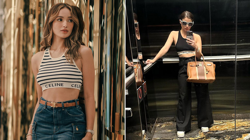 The Exact Celine Sports Bra Celebs Love To Wear With Casual