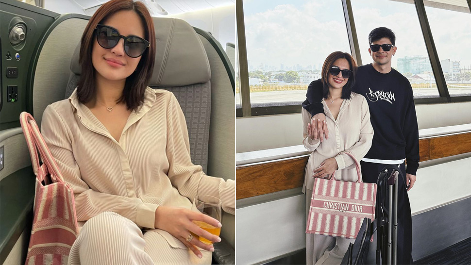 Look Julie Anne San Jose Debuts Dior Book Tote In Airport Ootd