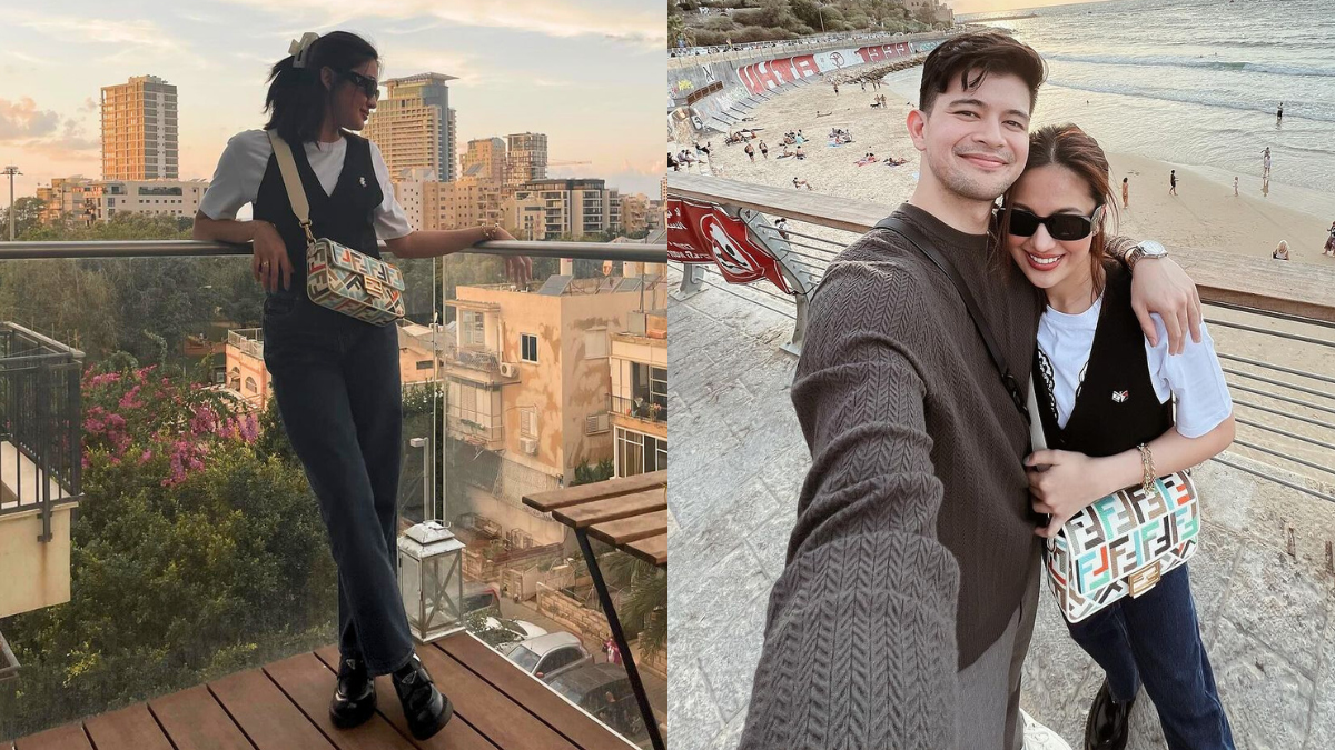 Julie Anne San Jose Debuts A Fendi Baguette On Her Trip To Israel