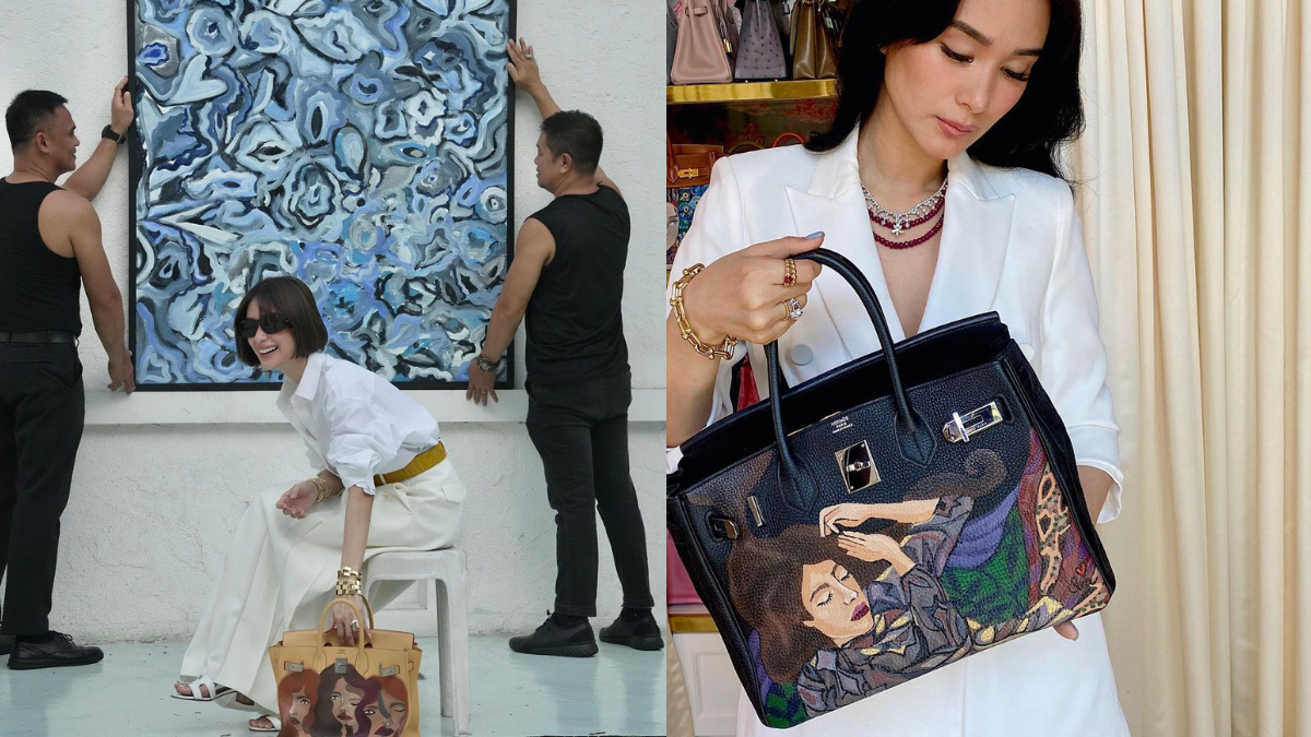 Heart evangelista clearance painted birkin