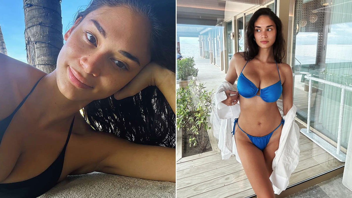 Pia Wurtzbach Goes Makeup-free In Swimsuit Looks At The Maldives |  Preview.ph