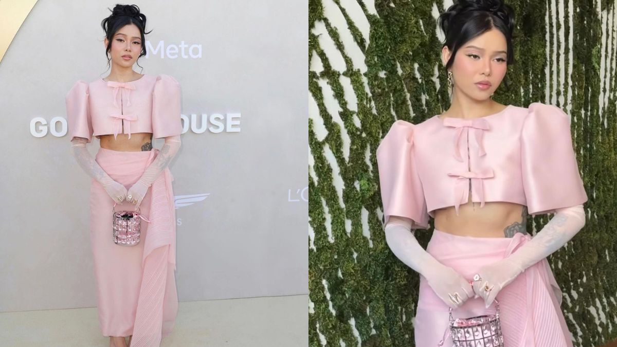 Bella Poarch Wears Custom Pink Camisa By Vania Romoff At The 2024 Gold Gala  | Preview.ph