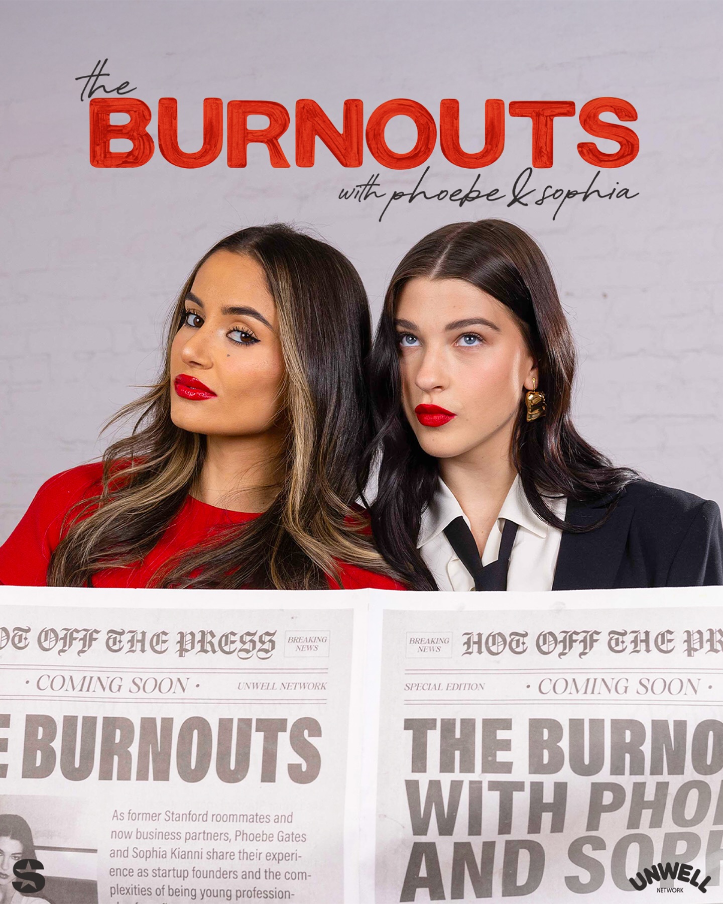 Phoebe Gates Sophia Kianni The Burnouts podcast