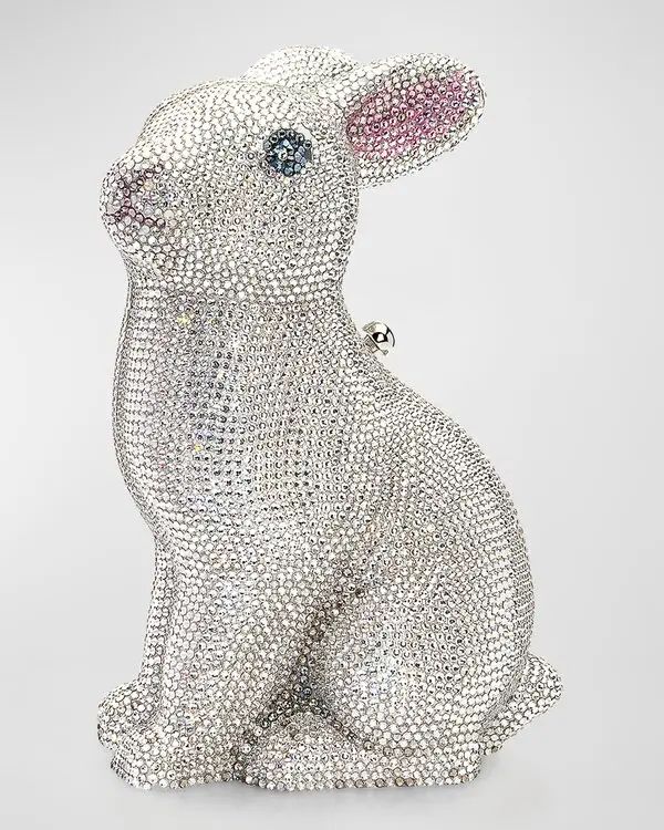 Judith Leiber bunny clutch.