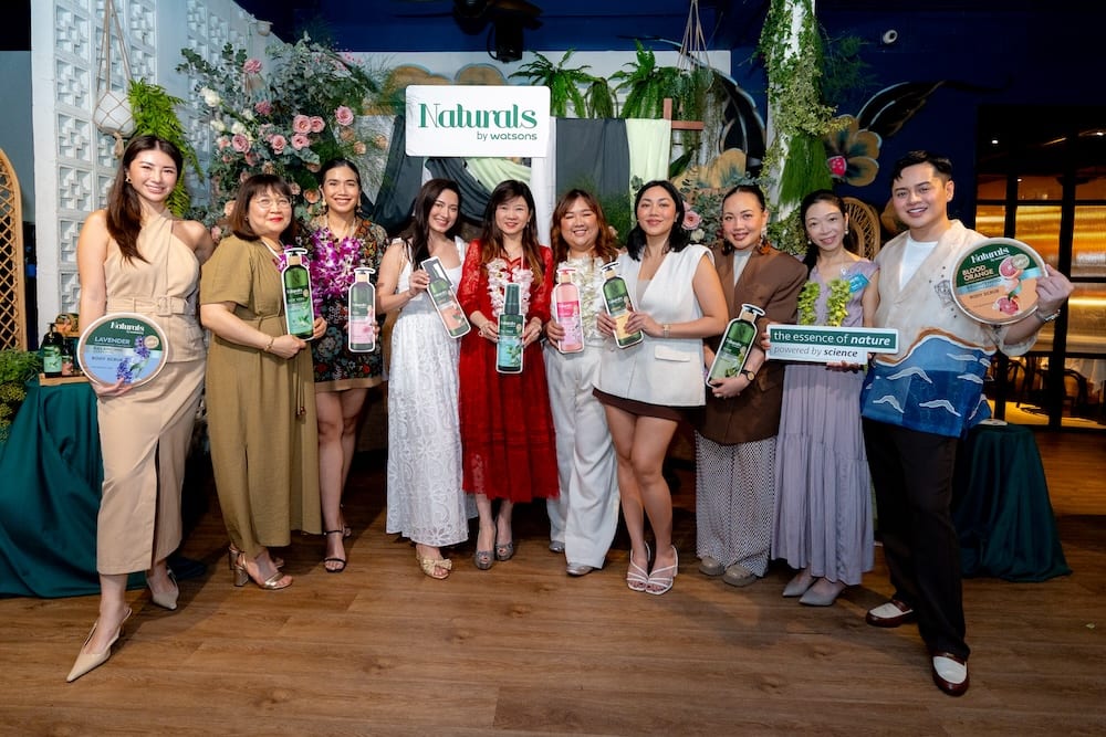 PHOTO: Naturals by Watsons | Philippine media and influencer representatives with Watsons leaders