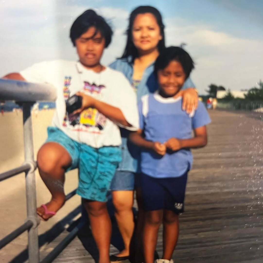 Jiggy Caliente with family