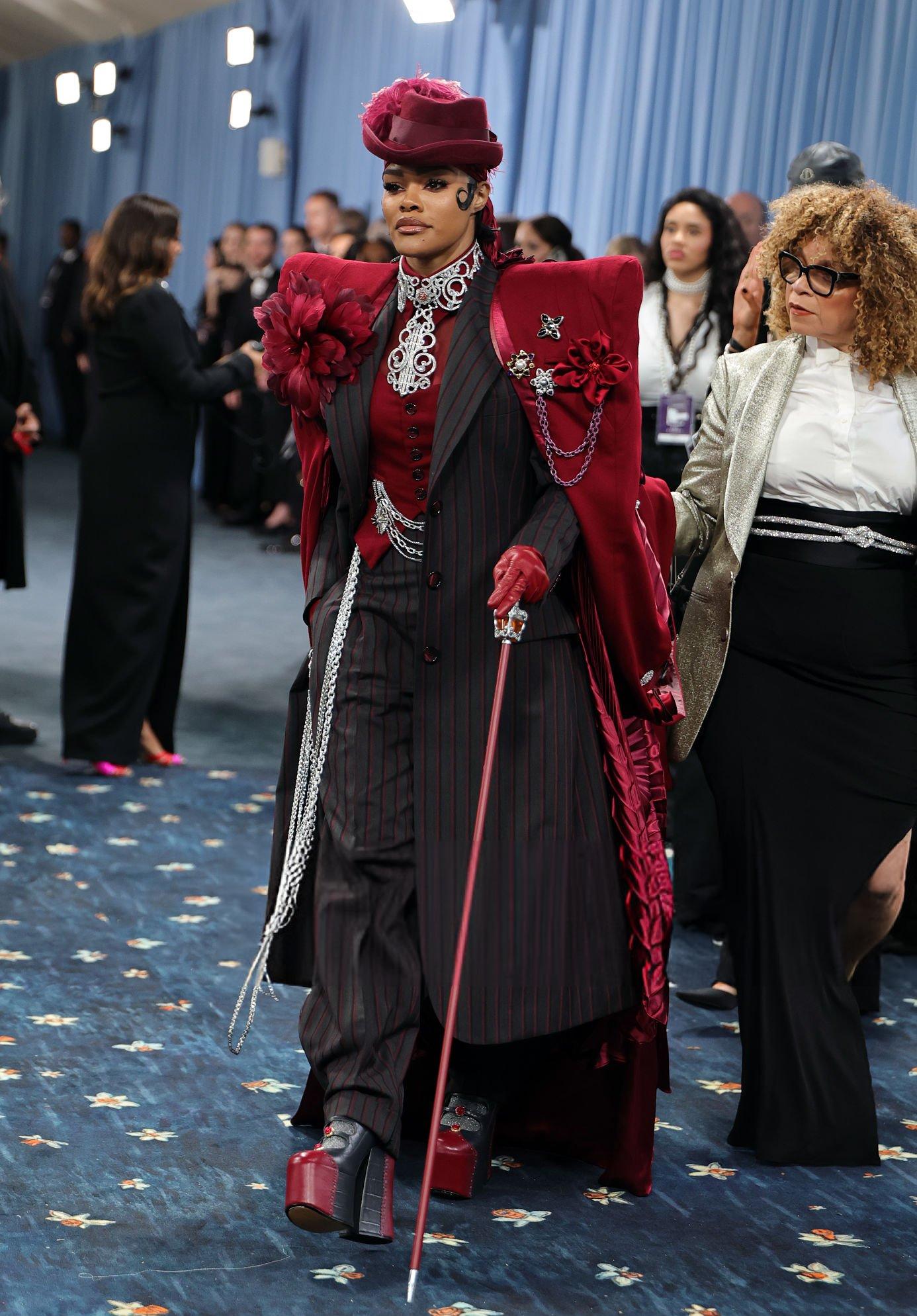 Teyana Taylor in Marc Jacobs