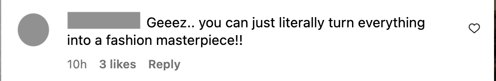 R'bonney Nola Floor Mat Dress Reactions