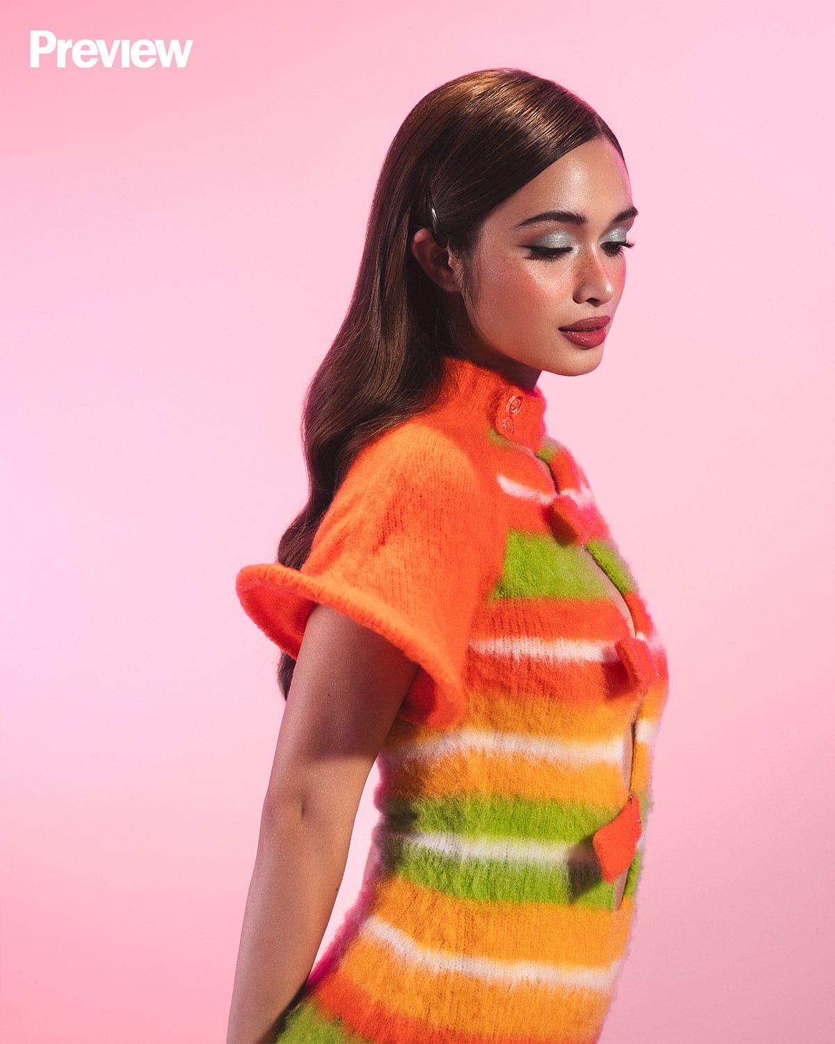 Sunshine and Angelina Cruz wear Andre Plaus