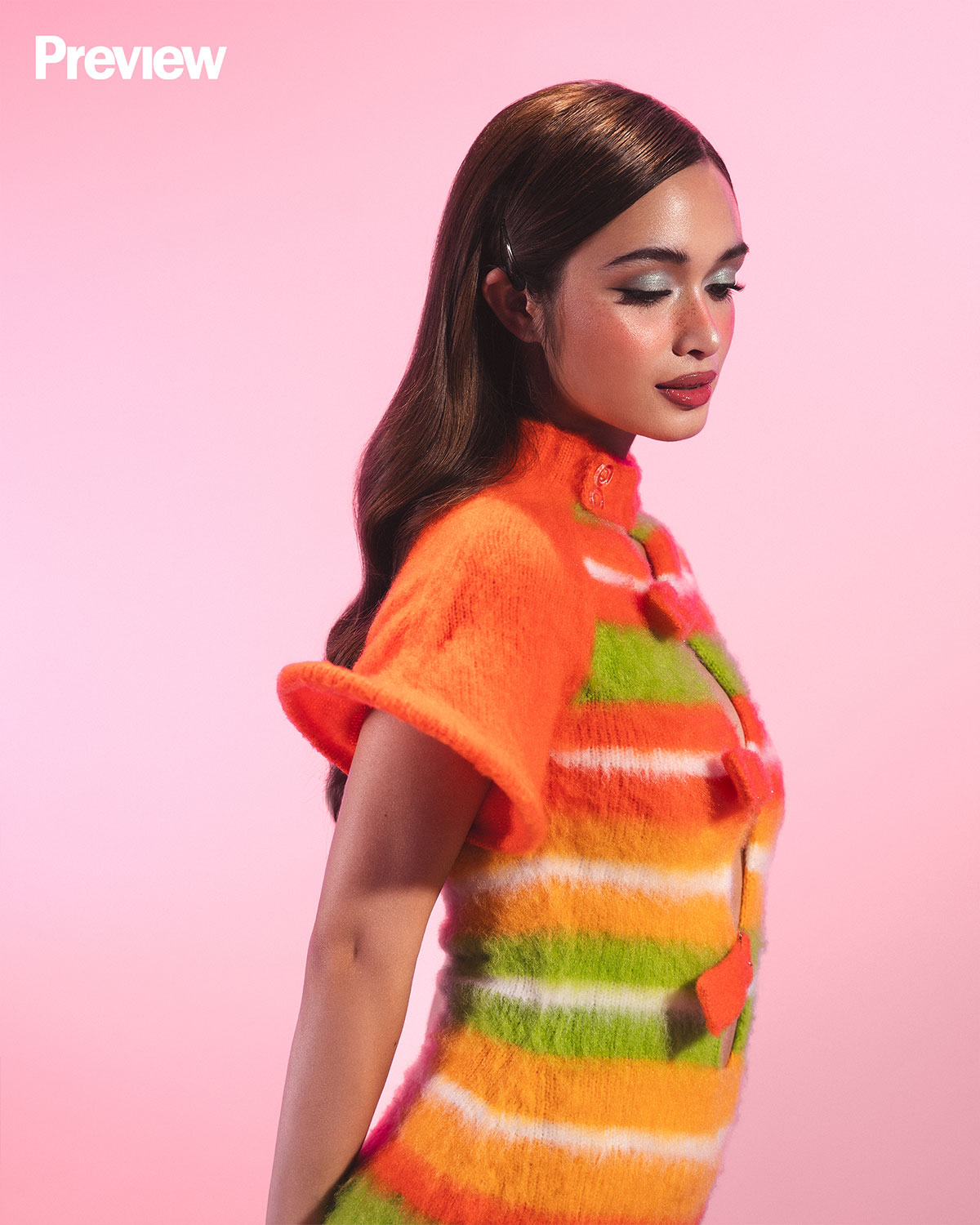 Sunshine and Angelina Cruz wear Andre Plaus