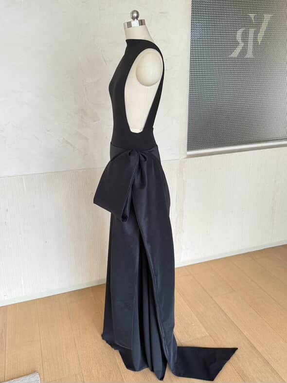 Kelsey Merritt's custom Vania Romoff gown for the Gold Gala 2025