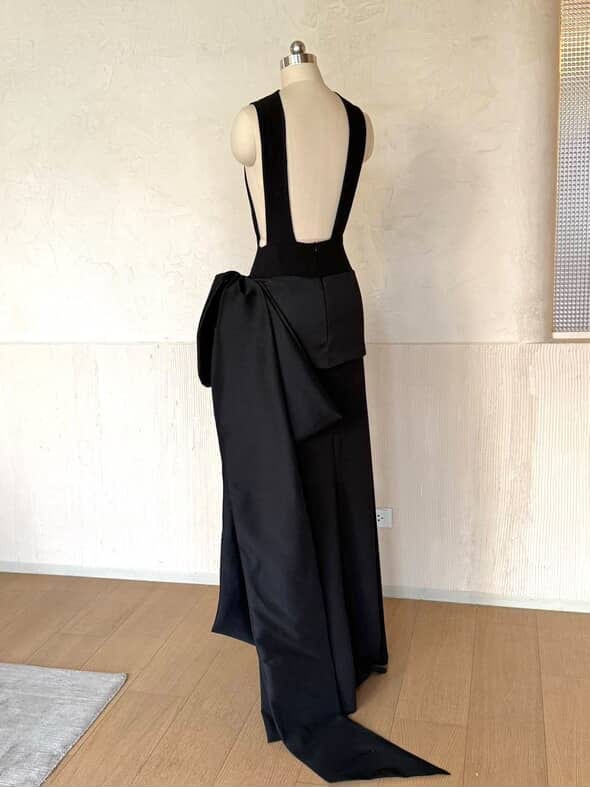 Kelsey Merritt's custom Vania Romoff gown for the Gold Gala 2025