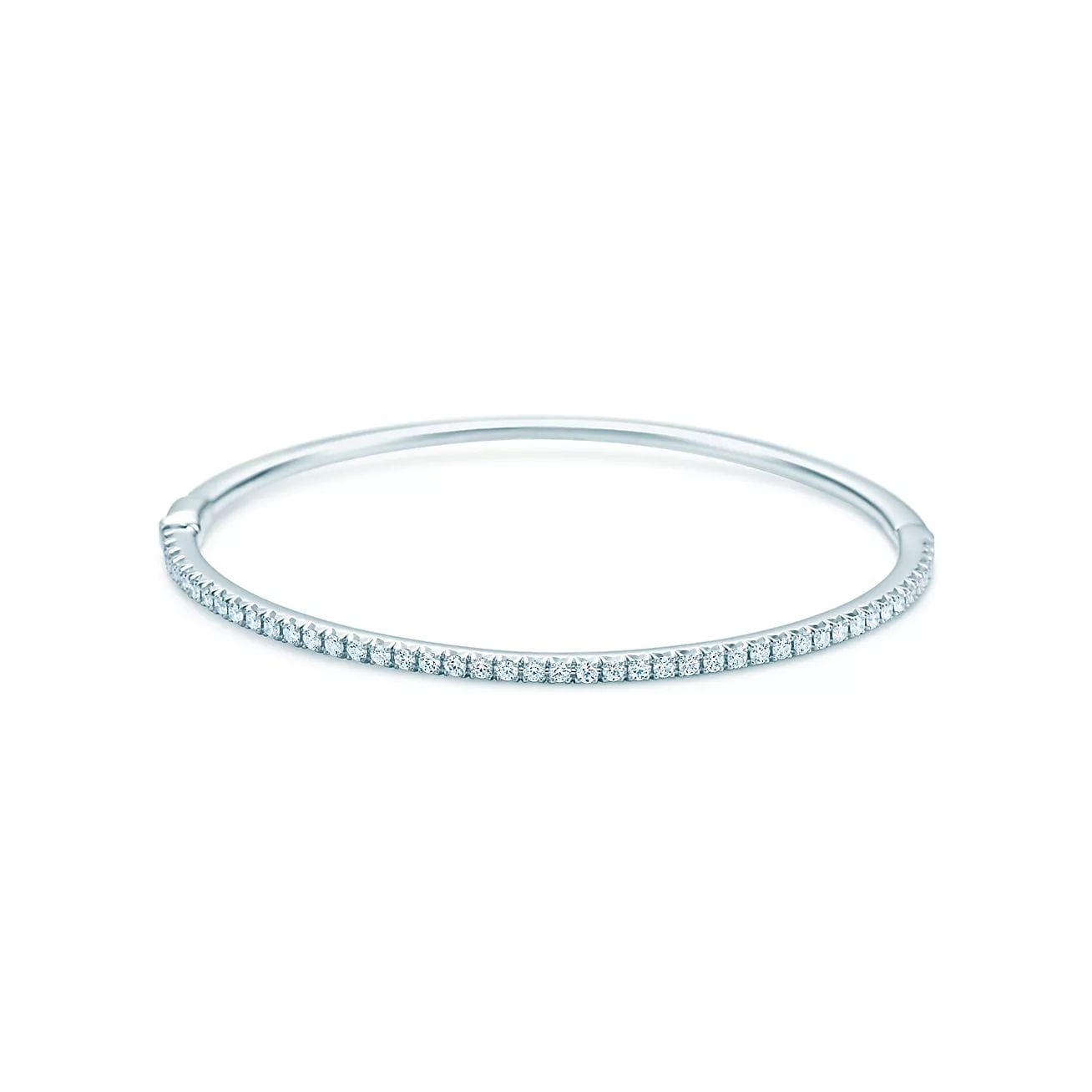 Tiffany Metro Hinged Bangle, $8,400 (approximately P468,598.20), TIFFANY & CO., tiffany.com