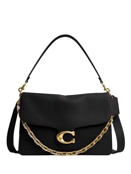 Chain Tabby Shoulder Bag 35 in Black, P61,500, COACH, trunch.ph