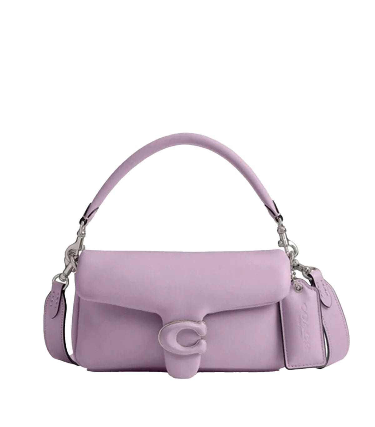Pillow Tabby Shoulder Bag LH/Soft Purple, P33,500, COACH, rustans.com