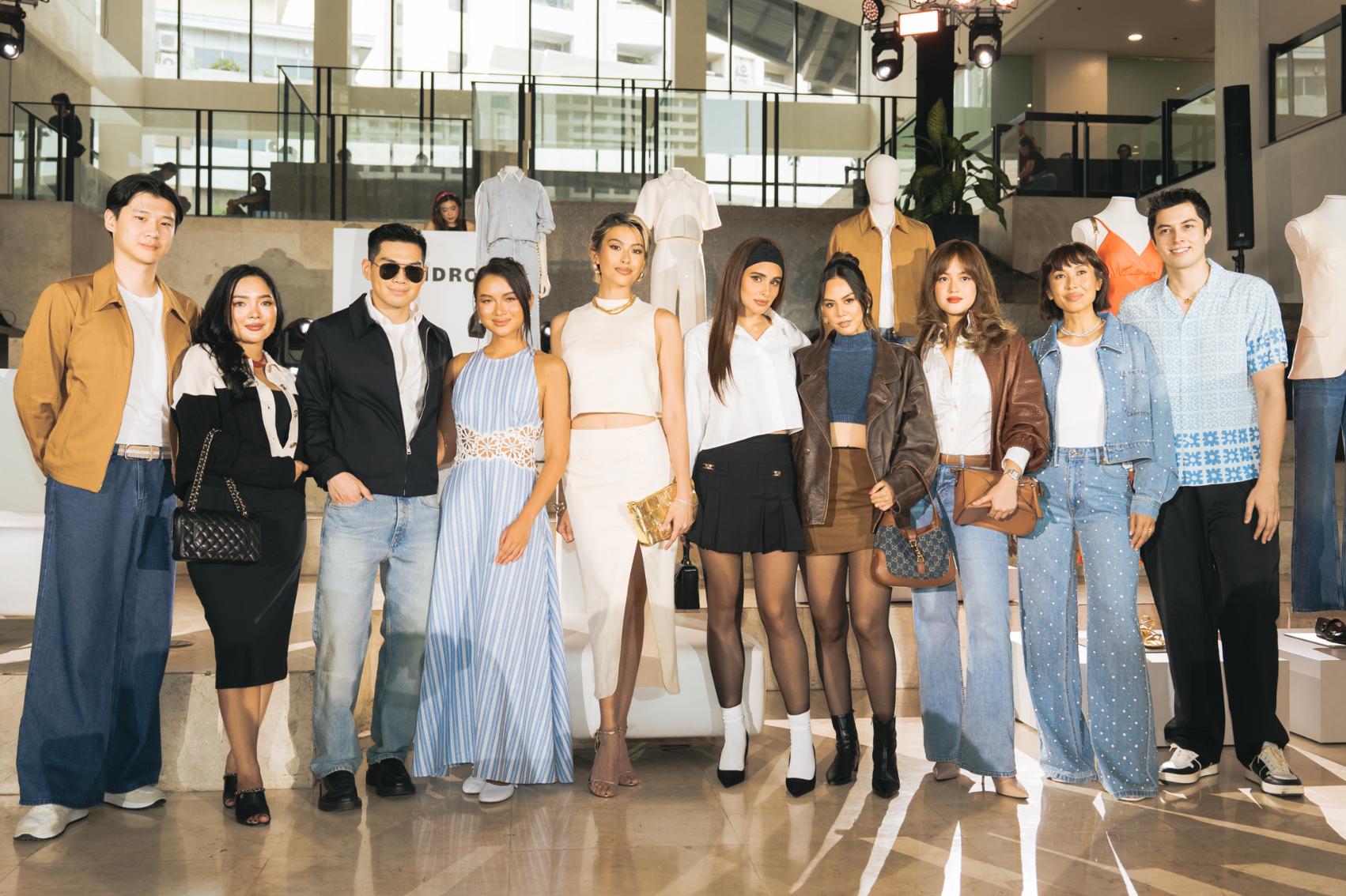 Richard Juan, Tin Valeriano, Chris Nick, Nikki Huang of the SSI Group, Michelle Dee, Max Collins, Janina Manipol, Pamela Andres, Liz Uy, and LA Aguinaldo. PHOTO: Courtesy of SSI