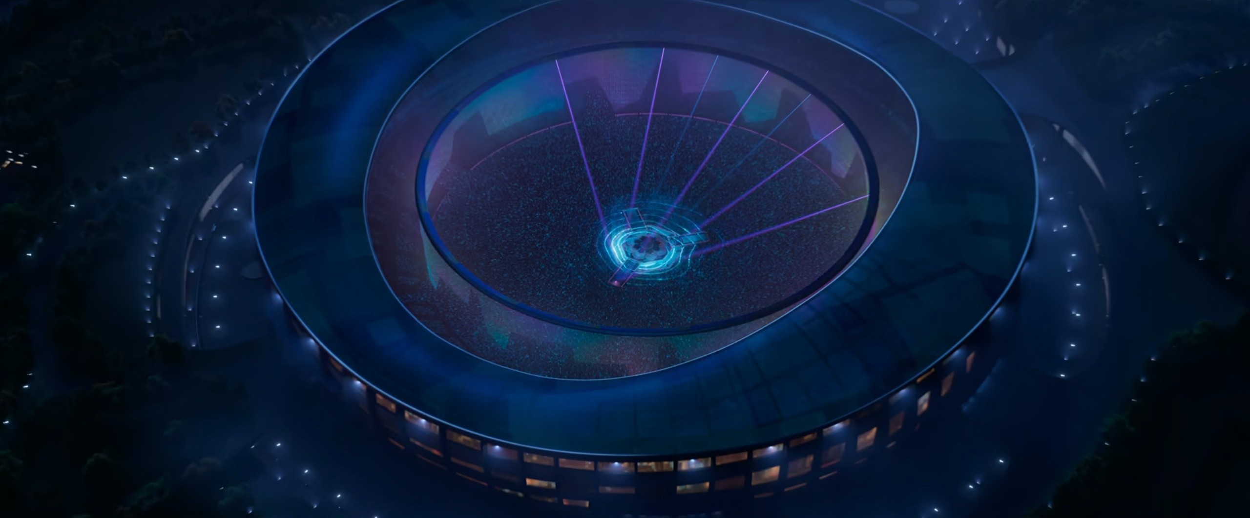 Seoul Olympic Stadium (Jamsil Olympic Stadium) in Kpop Demon Hunters