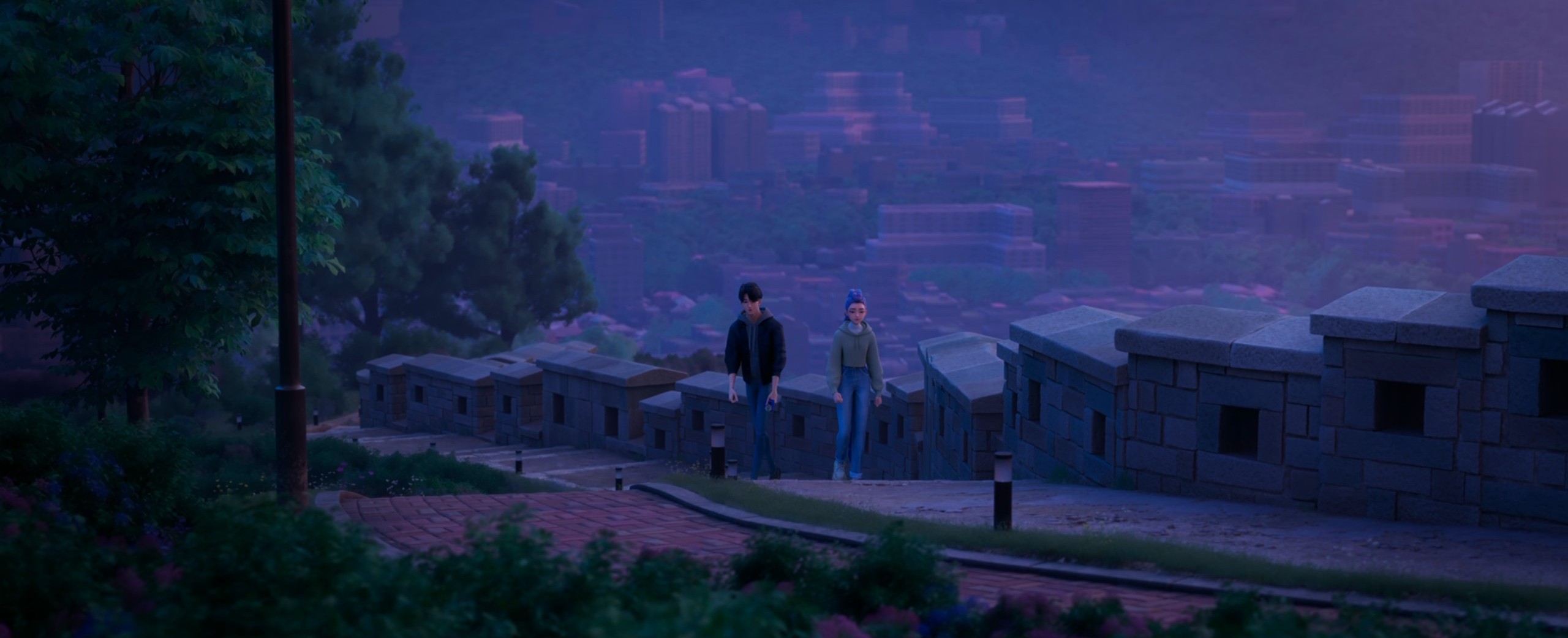 Naksan Park in Kpop Demon Hunters