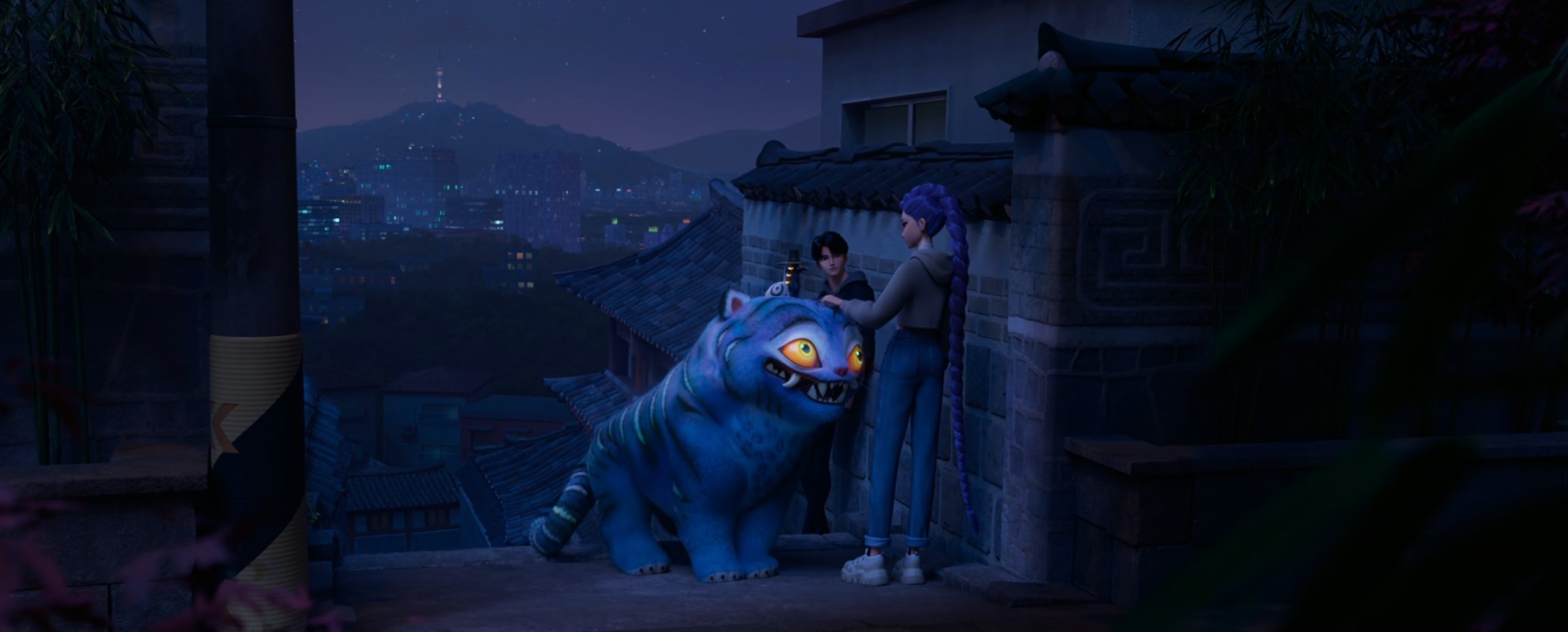 Bukchon Hanok Village in Kpop Demon Hunters