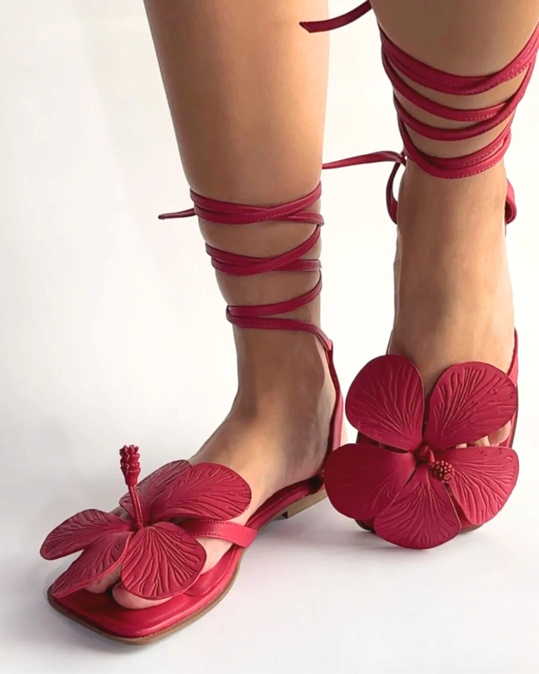 Gumamela Flats in Deep Blush P9,590, ELCRU, elcru.co