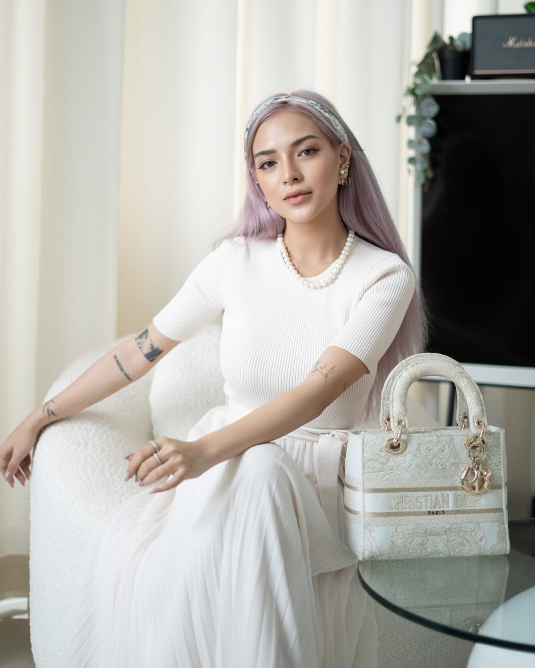 Mika Salamanca's Lady Dior bag