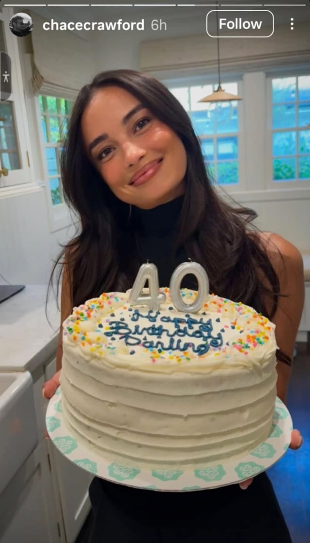 Chace Crawford and Kelsey Merritt