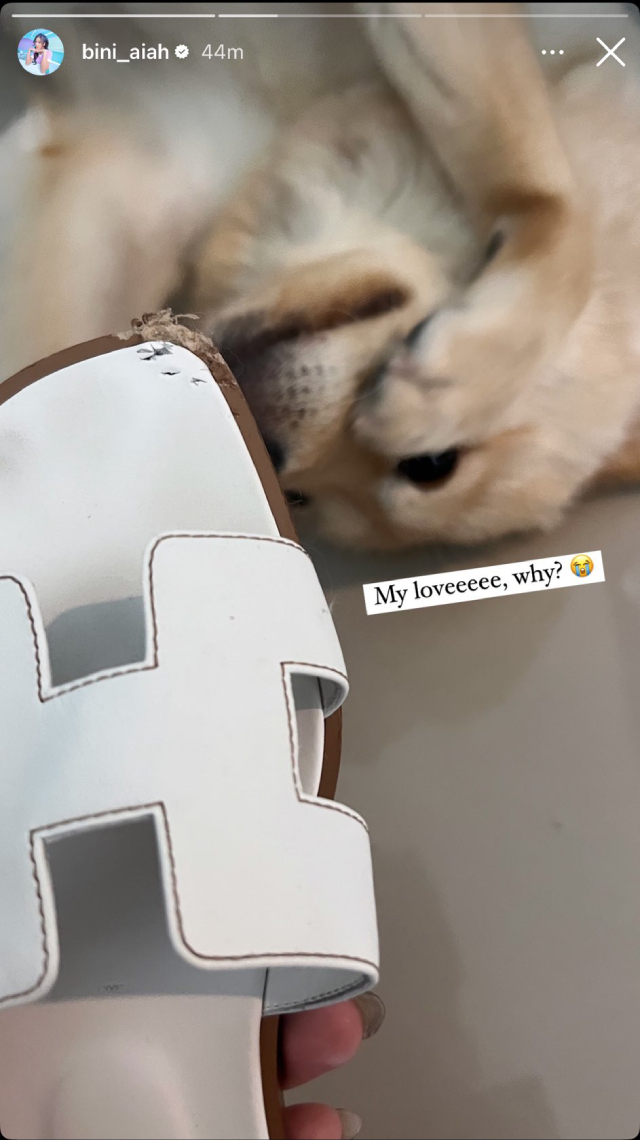 BINI Aiah's Hermes sandals