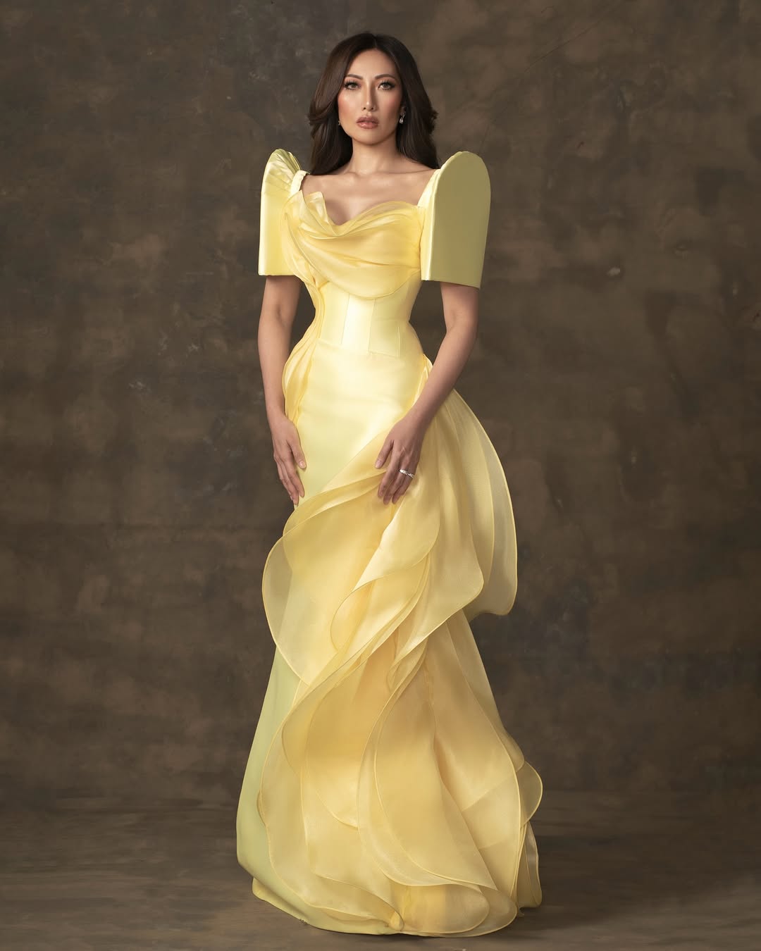 Atty. Margarita Gutierrez in Mark Bumgarner, styled by Vhee Co