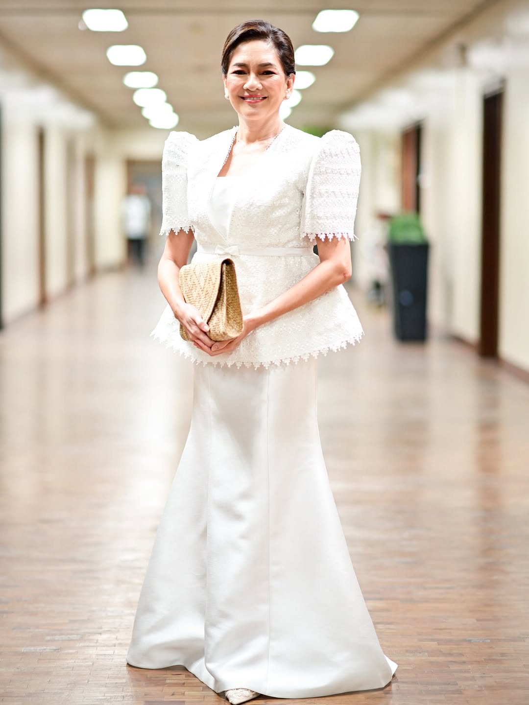 Risa Hontiveros in Michael Leyva, styled by Melville Sy of Studio 24c