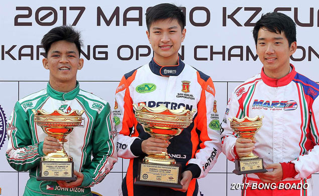 Jacob Ang racecar driver