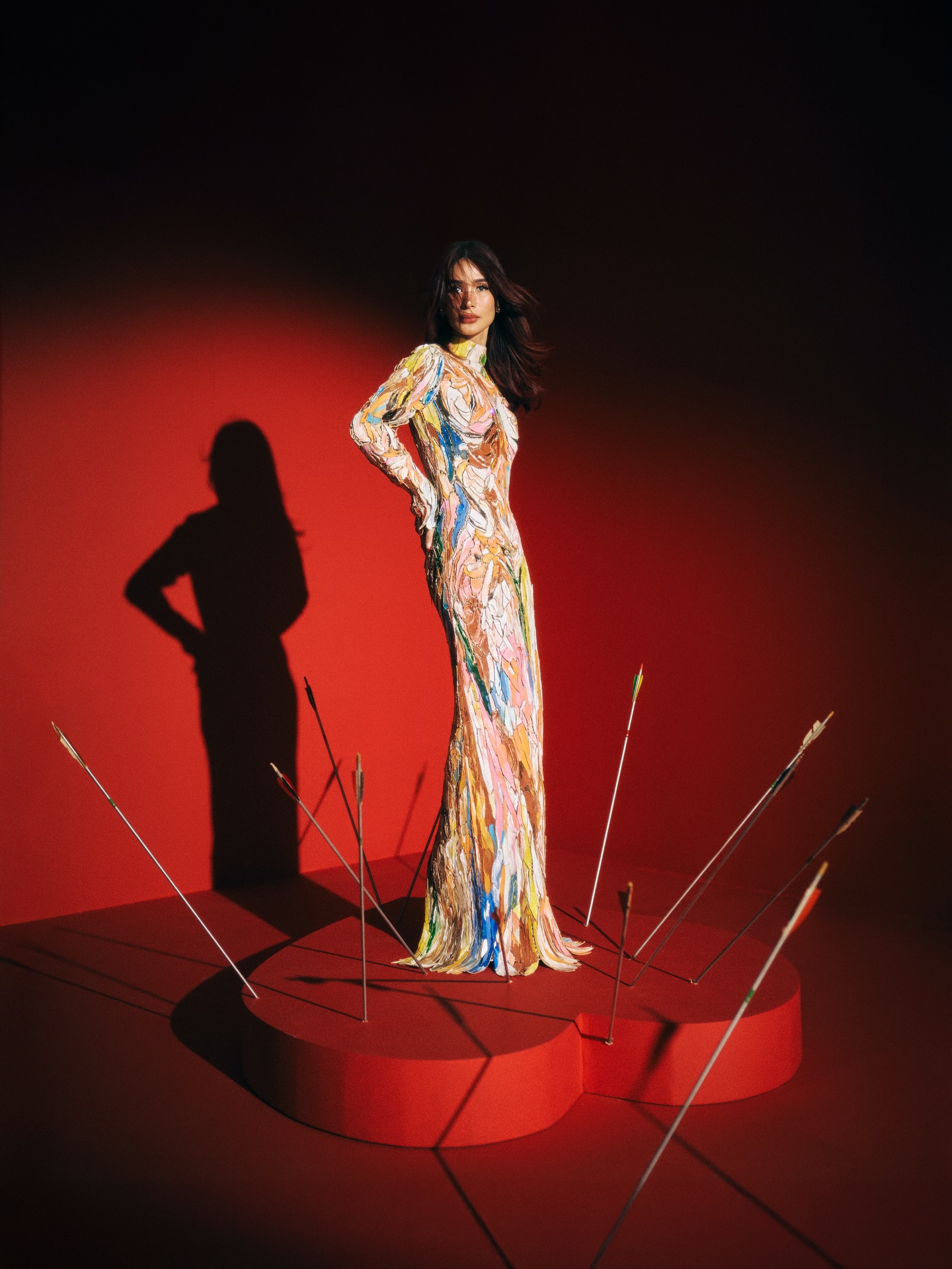 Heart Evangelista in Schiaparelli Couture, styled by Iza Sim